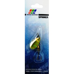 Блешня для риби, обертова, EOS S0001A, вага 4г, колір GS131027